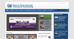 Desktop Screenshot of centreforblackculture.org