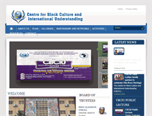 Tablet Screenshot of centreforblackculture.org